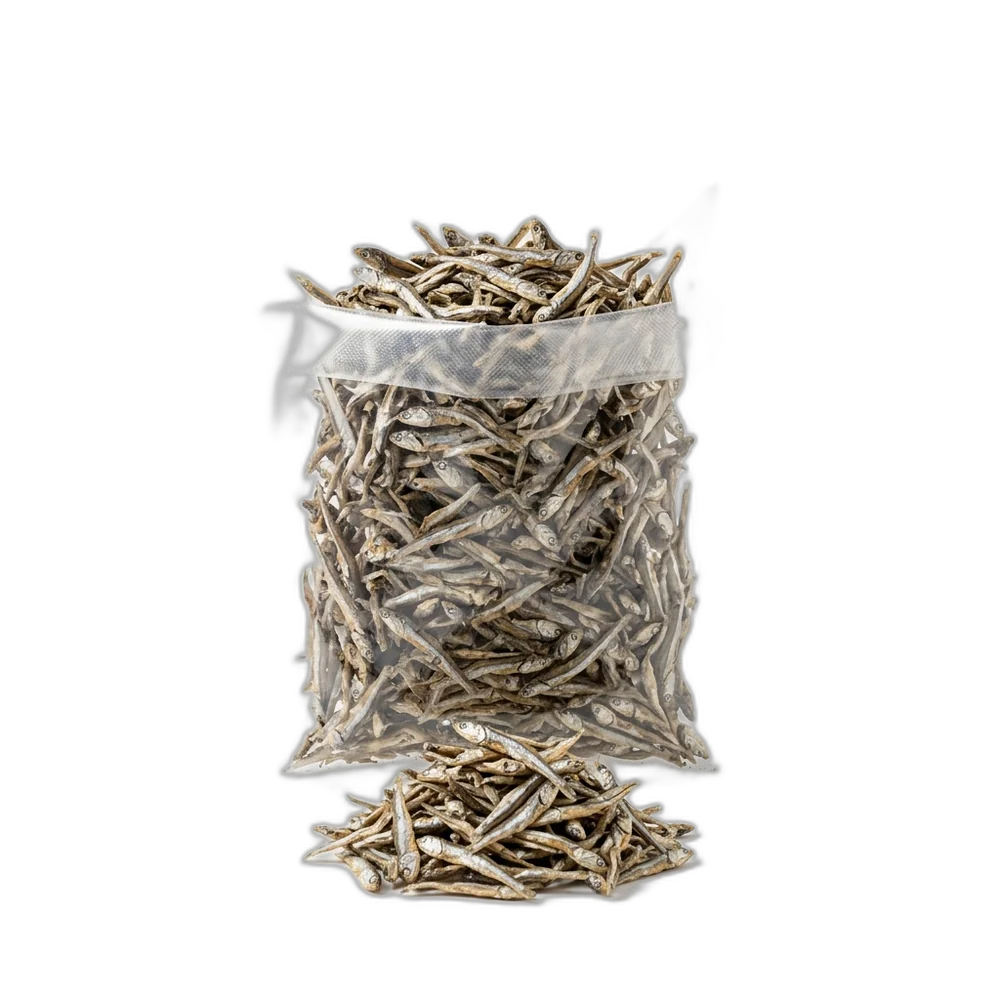 Getrocknete Sardellen