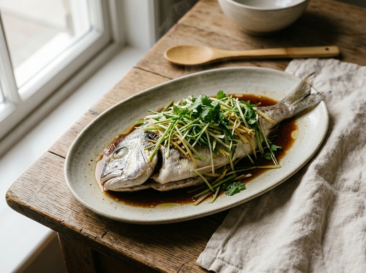 Gedämpfter Fisch nach kantonesischer Art Hero