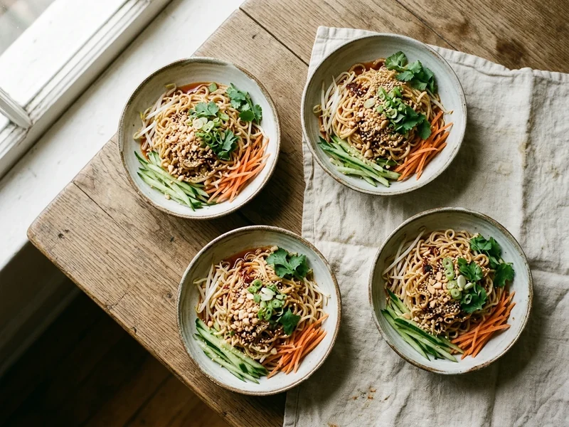 Sichuan Cold Noodles